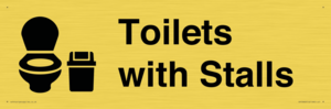 Toilets: Stalls with Sanitary Bin